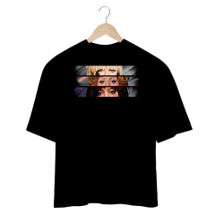 Imagem do Camiseta Oversized Lady Gaga Cartoon Olhar
