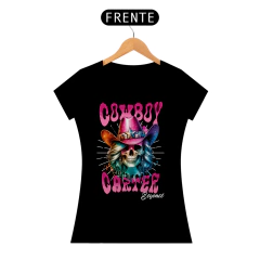 Baby Look Feminina Beyoncé Cowboy Carter Skull na internet