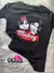 Remeron mickey y minnie negro - comprar online