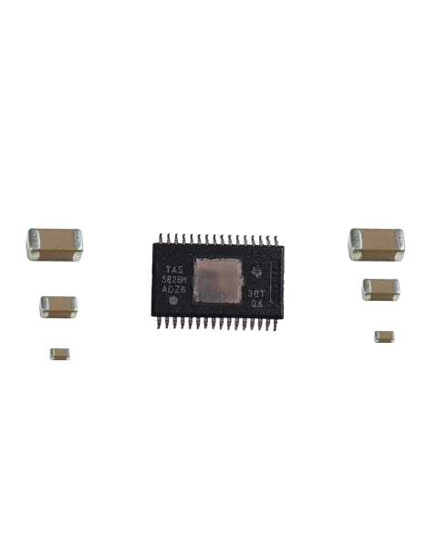 C.i Saída Audio JBL Boombox 3 Grave e Médio TAS5828 TAS5828M Original Com Kit de Capacitores