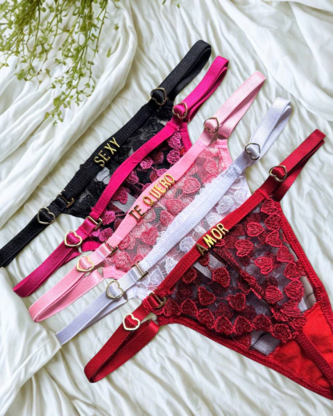 Calcinha Coração para Personalização - comprar online