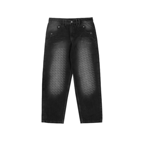 CALÇA JEANS "B PATTERN" GRAFITE