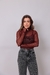 Blusa Tule Aline - Marrom na internet
