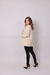 Blazer Alfaiataria Over Bege Vanilla - loja online