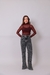 Blusa Tule Aline - Marrom - Veras & Co.