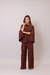 Conjunto Tricot Clara - Marrom na internet