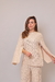 Conjunto Tricot Clara - Creme - loja online