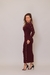 Vestido Tricot Carol - Marsala na internet