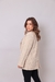 Blazer Alfaiataria Over Bege Vanilla na internet