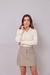Blusa Tricot Botões Pérola — Off-white - loja online