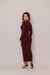 Vestido Tricot Carol - Marsala - Veras & Co.