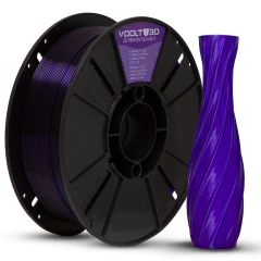 Filamento PLA Roxo Translúcido High Speed Premium - 1Kg - comprar online