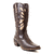 Bota texana bico fino café laser dourado 6218 na internet