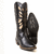 Bota texana preto bordado dourado 6218 - comprar online