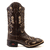 Bota texana café com dourado 6172 na internet