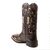 Imagem do Bota texana café com dourado 6172