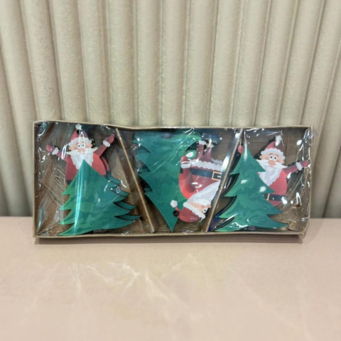 ADORNO X9 NAVIDAD MDF SURTIDO - comprar online