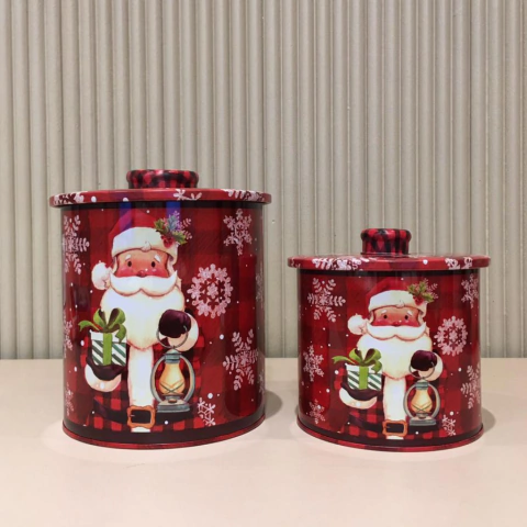 SET X2 LATA NAVIDEÑA CON TAPA
