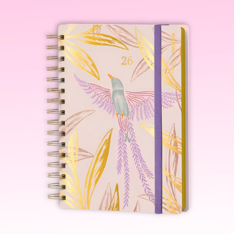AGENDA POCKET BOHO 384H 2026 - comprar online