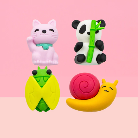 SET GOMA BORRAR ANIMALES - comprar online