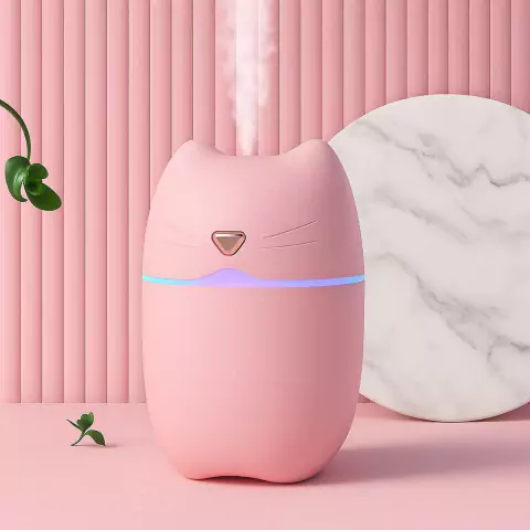 HUMIFICADOR LED CON FORMA DE GATITO - comprar online