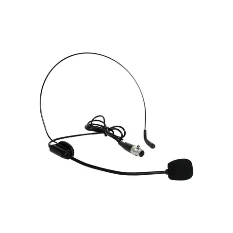 Microfone Headset Armer Uni-Direcional Preto p/ Bodypack AX