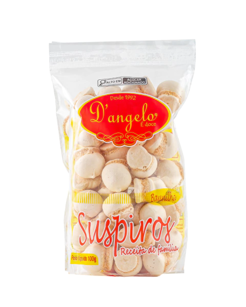 SUSPIRO D'ANGELO BAUNILHA 100G - comprar online