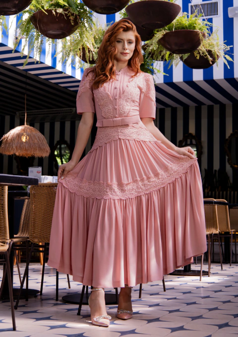 VESTIDO LAVÍNIA - ROSE