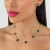 Conjunto Colar e Brinco Folheado a Ouro 18k e Prata Inspiração Vg. Resinada - comprar online