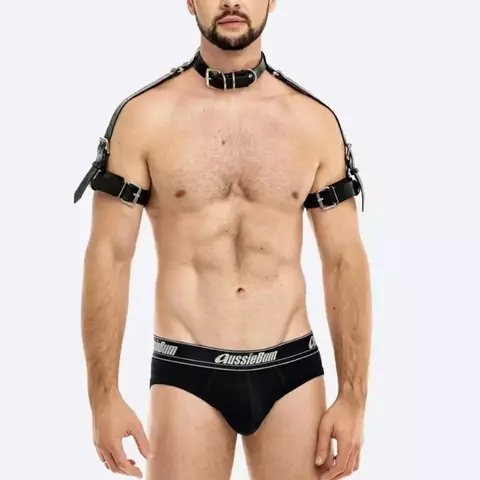 Harness Formato H Em Couro Sintético Sd Clothing - comprar online