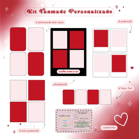 Kit Fanmade Personalizado