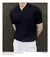 Camiseta de seda polo canelada - comprar online