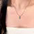 Colar Feminino Ametista Oval em Corrente Cobra