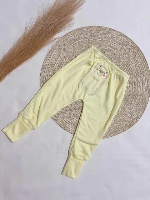 Mijão Canelado Bordado Vira Pé