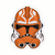 Sticker casco ahsoka clon Personalizado Vinilo Premium - Ultra Resiste