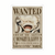 Sticker Luffy Gear 5, cartel de búsqueda de 3.000.000.000, recompensa de una pieza (precio actualizado de 2023) Personalizado Vinilo Premium - Ultra Resistente