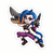 Sticker JINX ARCANE Personalizado Vinilo Premium - Ultra Resistente