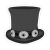 Sticker sombrero de Slash Personalizado Vinilo Premium - Ultra Resistente