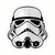 Sticker Stormtrooper Personalizado Vinilo Premium - Ultra Resistente