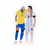 Sticker Messi y Neymar Copa América Amigos Personalizado Vinilo Premiu