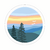 Sticker Puesta de sol de montaña Personalizado Vinilo Premium - Ultra Resistente
