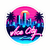 Sticker Logotipo de la ciudad de Vice de neón Personalizado Vinilo Pre