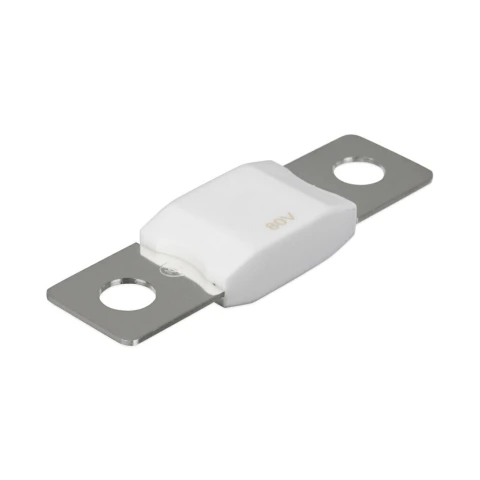 Paquete de fusibles Victron MEGA 250 A 80 V sobre fondo blanco