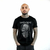 Camiseta Preta Banda Lamb of God Skuul Bomber Rock Metal