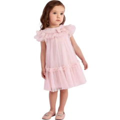 Vestido em tule rosa - Petit Cherie (Ref 28523) - comprar online