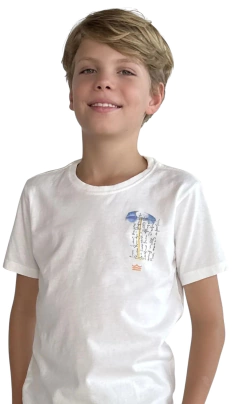 Camiseta off white - Blend Blue (Ref 28033) - comprar online