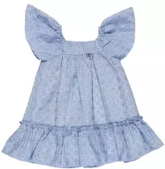 Vestido lese azul bebê - Anjos Baby (Ref 22343) - comprar online