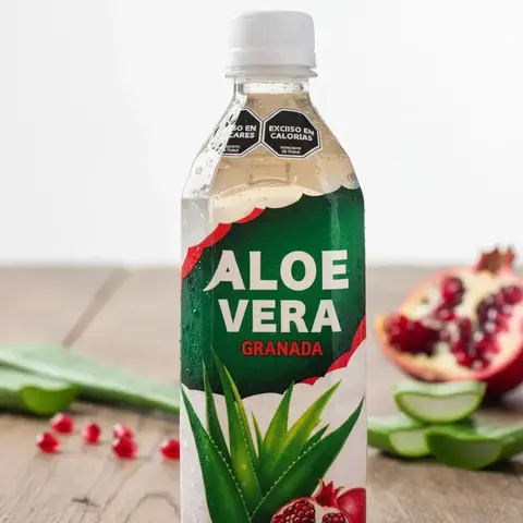 BEBIDA DE ALOE VERA SABOR GRANADA LOTTE