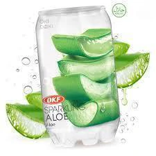 GASEOSA SABOR ALOE VERA OKF 350ML