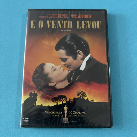 E o Vento Levou – DVD Lacrado